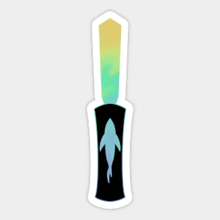 Shark Dagger Sticker